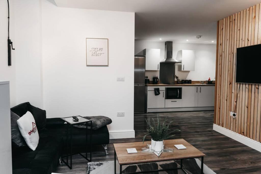Stunning Modern Heart Of The City Apartment Sheffield Exteriör bild