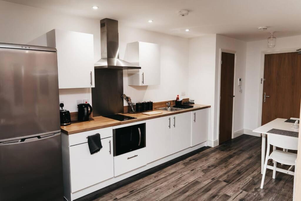 Stunning Modern Heart Of The City Apartment Sheffield Exteriör bild