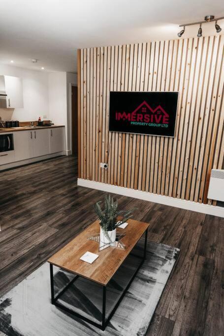 Stunning Modern Heart Of The City Apartment Sheffield Exteriör bild